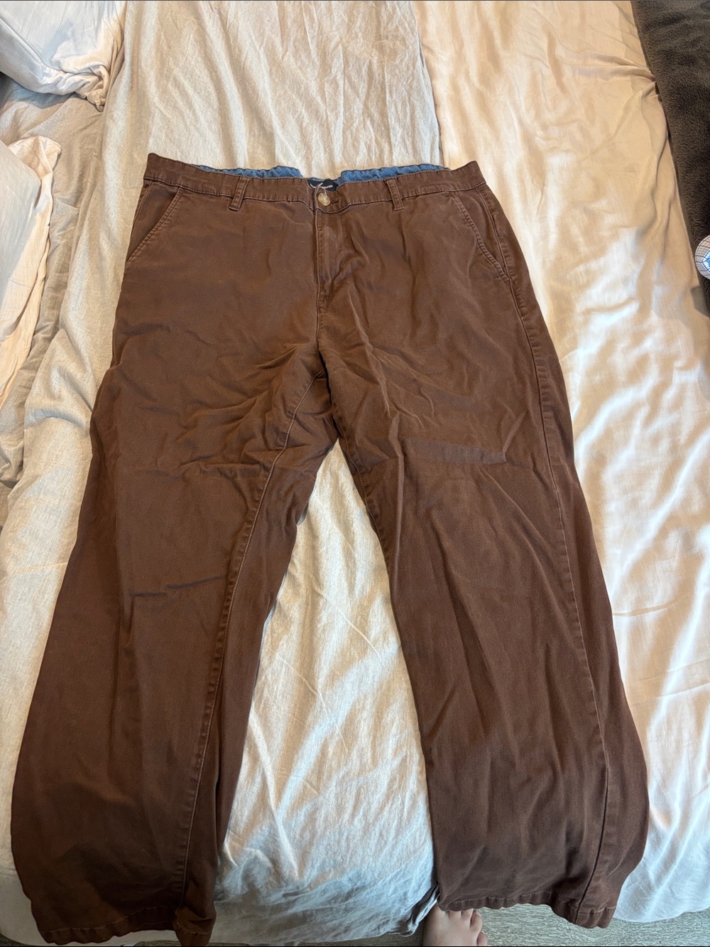 Daniel Hechter Brown Men's Chino Pants